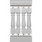 Ekena Millwork Fiberthane Oxford Balustrade Railing Kit, Style N (7 1/2" On-Center Spacing to Pass 4" Sphere Code) BALK42X024OXN - alternate 5